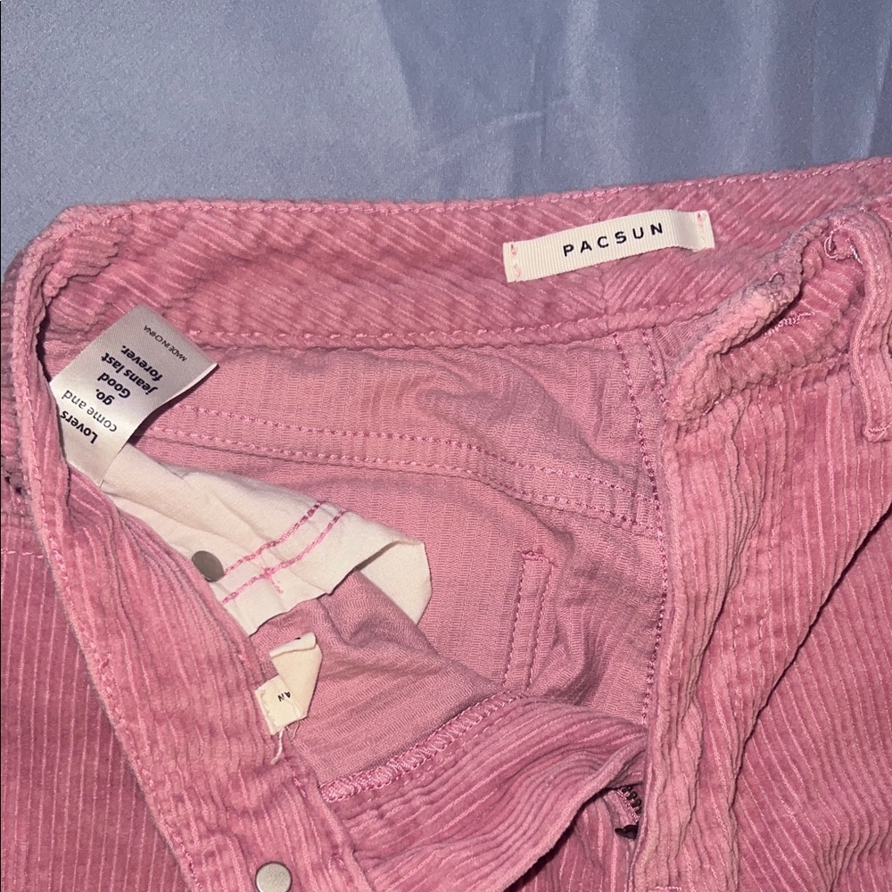 Pink Corduroy PacSun Pants size 24
